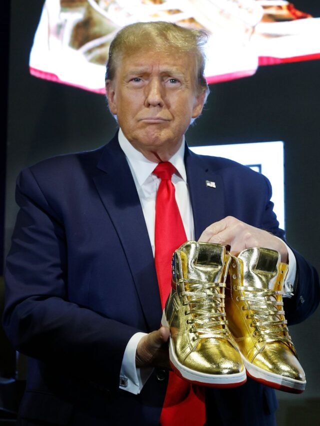 Trump Unveils $399 Sneakers Amid Legal Woes at “Sneaker Con”